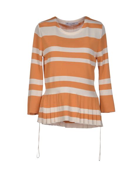 dior orange sweater|dior sweater women.